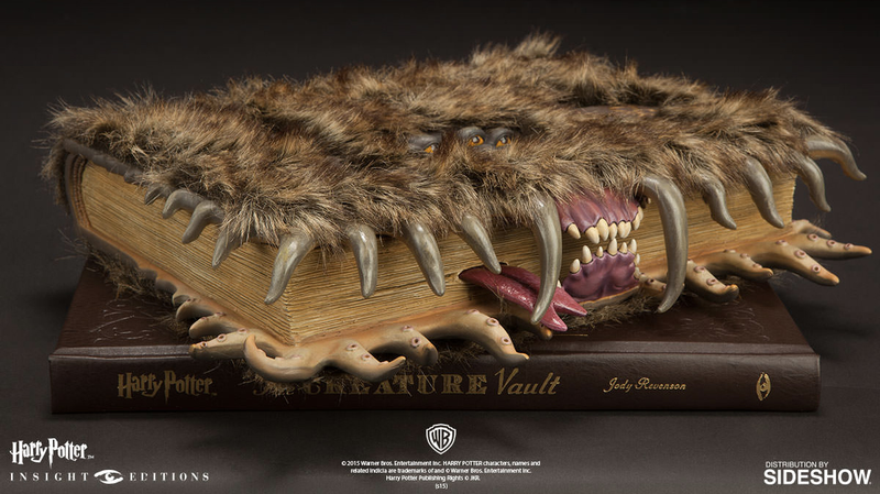 Illustration for article titled That Monster Book of Monsters Replica Comes With a Real Textbook